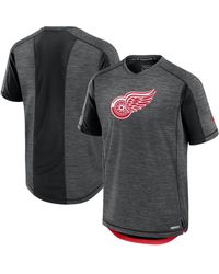 Fanatics - Detroit Red Wings Authentic Pro Rink Tech T-shirt - Lyst