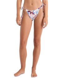 Volcom - Pull-on Cheeky Bikini Bottoms - Lyst