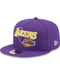 KTZ - Los Angeles Lakers Team State 9fifty Snapback Hat - Lyst