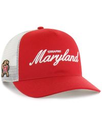 '47 - And Maryland Terrapins Contemporary Basics Foundation Trucker Hitch Adjustable Hat - Lyst