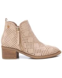 Xti - Italian Western Booties With Side Zipper - Lyst