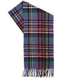 Polo Ralph Lauren - Woolen Plaid Scarf - Lyst