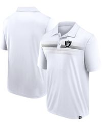 Fanatics - Las Vegas Raiders Victory For Us Interlock Polo Shirt - Lyst