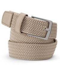 Lands' End - Elastic Braid Belt - Lyst