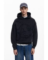 Desigual - Mickey Mouse Patch Sweatshirt - Lyst