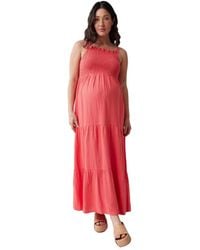 Ingrid & Isabel - Ingrid + Isabel Maternity Smocked Bodice Maxi Dress - Lyst