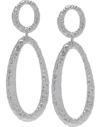 Macy's - Oval Drop Stud Earrings - Lyst