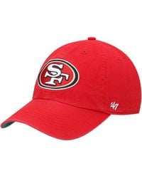 47 Brand San Francisco 49ers X Carhartt Captain Cap in Brown for Men