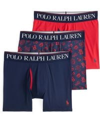 Polo Ralph Lauren - 3-pack 4d-flex Cooling Microfiber Boxer Briefs - Lyst