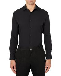 Con.struct - Slim-fit Solid Performance Stretch Cooling Comfort Dress Shirt - Lyst