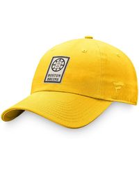Fanatics - Branded Gold Boston Bruins Heritage Vintage-like Adjustable Hat - Lyst