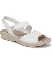 LifeStride - Cheerful Washable Peep Toe Slingback Sandals - Lyst