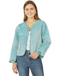Yumi' - Floral Patchwork Reversible Jacket - Lyst