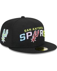KTZ San Diego Padres Triple Color Tipped Bucket Hat in Blue for
