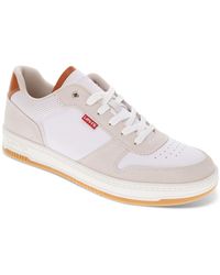 Levi's - Drive Low Top 2 Faux Leather Lace-up Sneakers - Lyst