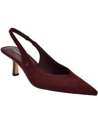 Calvin Klein - Chellie Kitten Heel Slingback Dress Pumps - Lyst