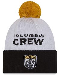 KTZ - Columbus Crew 2025 Jersey Hook Cuffed Knit - Lyst