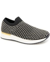Kenneth Cole - Cameron Stud Slip On Sneakers - Lyst