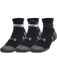 Under Armour - Ua Performance Tech Quarter Socks - Lyst