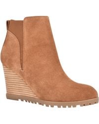 nine west varin wedge boot