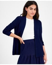 Anne Klein - Newport Kissing Front Cardigan - Lyst