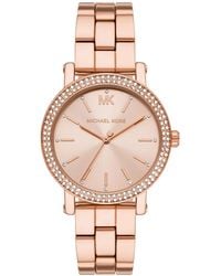 Michael Kors - Corey Three-hand -tone Alloy Watch 38mm - Lyst