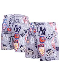 Pro Standard - New York Yankees Toss Logo Woven Shorts - Lyst