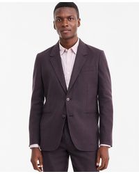 Alfani - Linen-blend Tech Two-button Blazer - Lyst