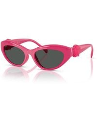 Versace - Cat Eye Sunglasses - Lyst