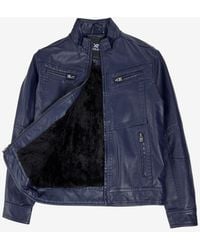 Xray Jeans - Boy's Pu Jacket With Lining - Lyst