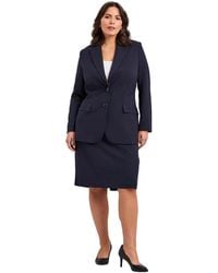 Avenue - Plus Size Cool Hand Classic Blazer - Lyst
