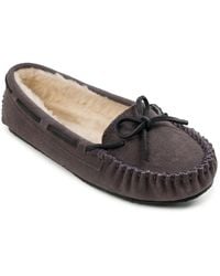 Minnetonka - Cally Wide Width Slippers - Lyst