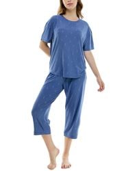 Roudelain - 2-pc. Cropped Anchor-print Pajamas Set - Lyst