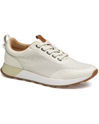 Johnston & Murphy - Kinnon Perfed jogger Lace-up Sneakers - Lyst