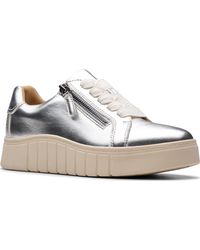 Clarks - Mykah Joy Round Toe Sneakers - Lyst
