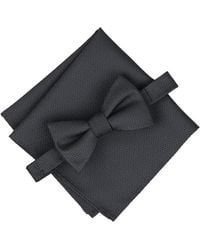 Alfani - Amado Solid Bow Tie And Pocket Square 2-piece Set - Lyst