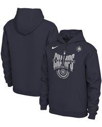 Nike - Uconn Huskies 2023 Ncaa Basketball National Champions Locker Room Pullover Hoodie - Lyst