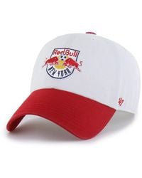 '47 - New York Red Bulls Two-tone Clean Up Adjustable Hat - Lyst