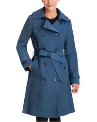 macys womens rain coats