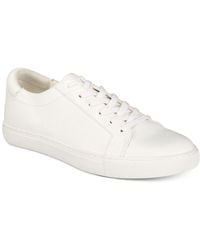 Kenneth Cole - Kam Lace-up Leather Sneakers - Lyst