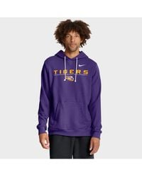 Nike - Lsu Tigers 2025 Sideline Standard Issue Dri-fit Hoodie - Lyst