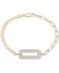 Audrey by Aurate - Diamond Link Two-chain Bracelet (3/4 Ct. T.w. - Lyst