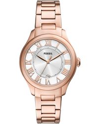 Fossil - Gilmore Three-hand Date Stainless Steel Watch - Lyst