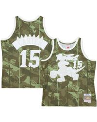 Mitchell & Ness - Vince Carter Toronto Raptors Hardwood Classics 1998/99 Ghost Green Swingman Jersey - Lyst
