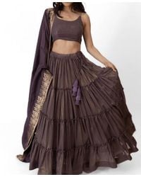Ras - Shimmer Tiered Lehenga Choli - Lyst