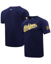Pro Standard - Michigan Wolverines Script Tail T-shirt - Lyst