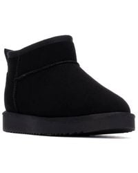 Xti - Comfort Ankle Suede Booties By - Lyst