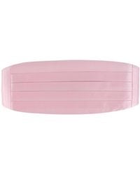 Trafalgar - Sutton Solid Color Silk Cummerbund - Lyst