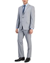 Perry Ellis - Modern-fit Solid Nested Suits - Lyst
