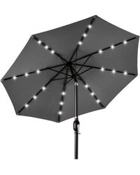 Best Choice Products - 10ft Solar Led Lighted Patio Umbrella W/ Tilt Adjustment - Lyst